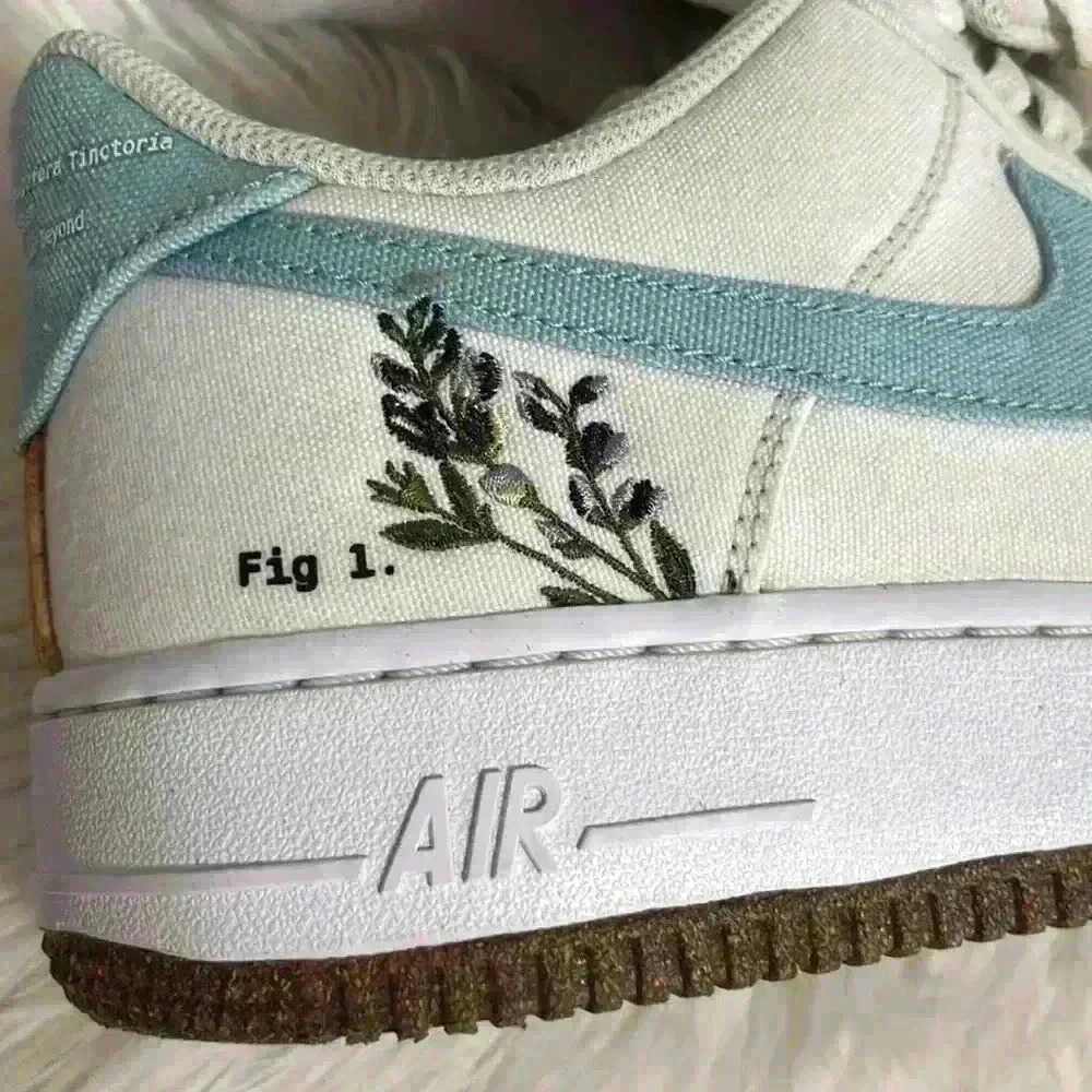 NIKE AIR FORCE 1 INDIGO WOMENS SHOES - Picture 7 of 15